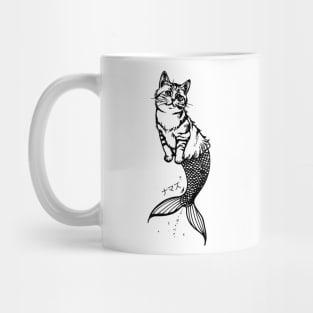 cat mermaid Mug